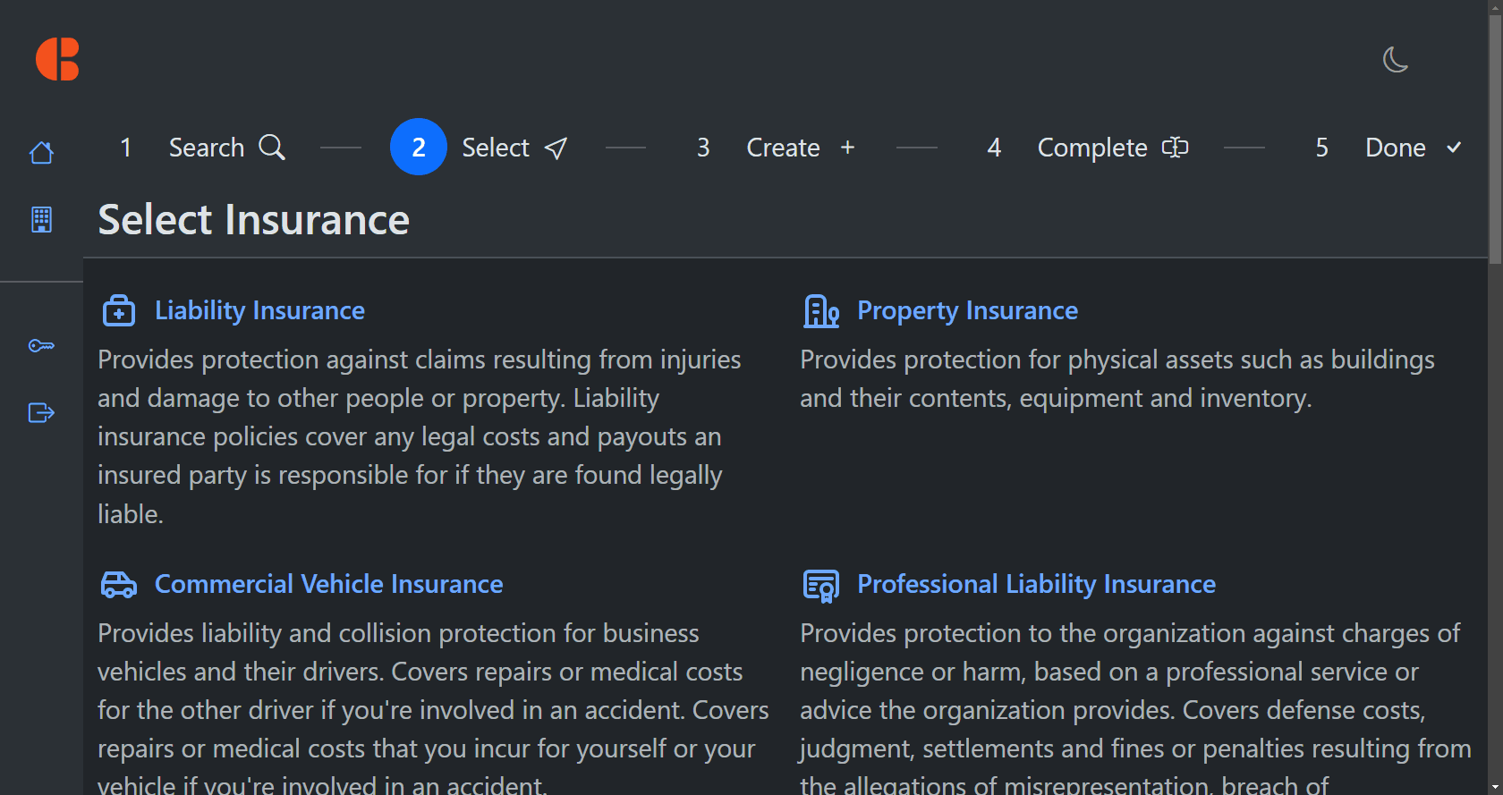 Des choix d’assurance adaptés à votre entreprise